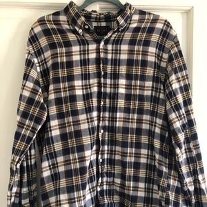 Beams Plus Indian Madras Long Sleeve Shirt